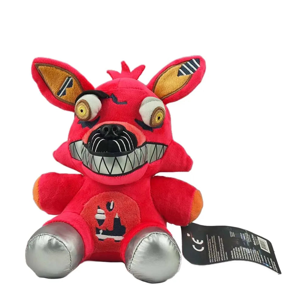 2025Neue FiveNight At Freddy Fnaf Niedliche Plüschtiere Puppe Bonnie Bär Foxy Cartoon Gefüllte Puppen Freddy Spielzeug Für Kinder Fans Geschenke