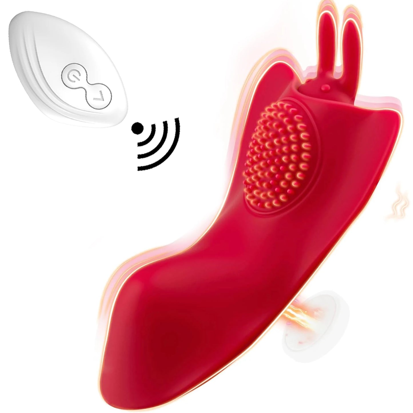 Erwachsenen-Sexspielzeug für Frauen Paare Tragbarer Slip-Vibrator Schmetterling-Sextoy 3-in-1 Mini-Schmetterlings-Vibrator Klitoris G-Punkt Vagina