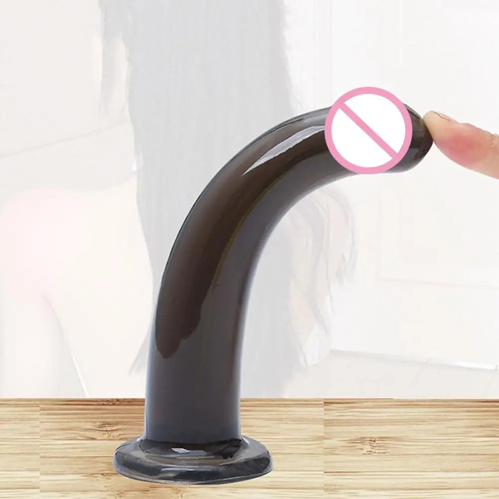 Transparenter Dildo Saugnapf Unisex Gay Safe Sinnlicher Dildo