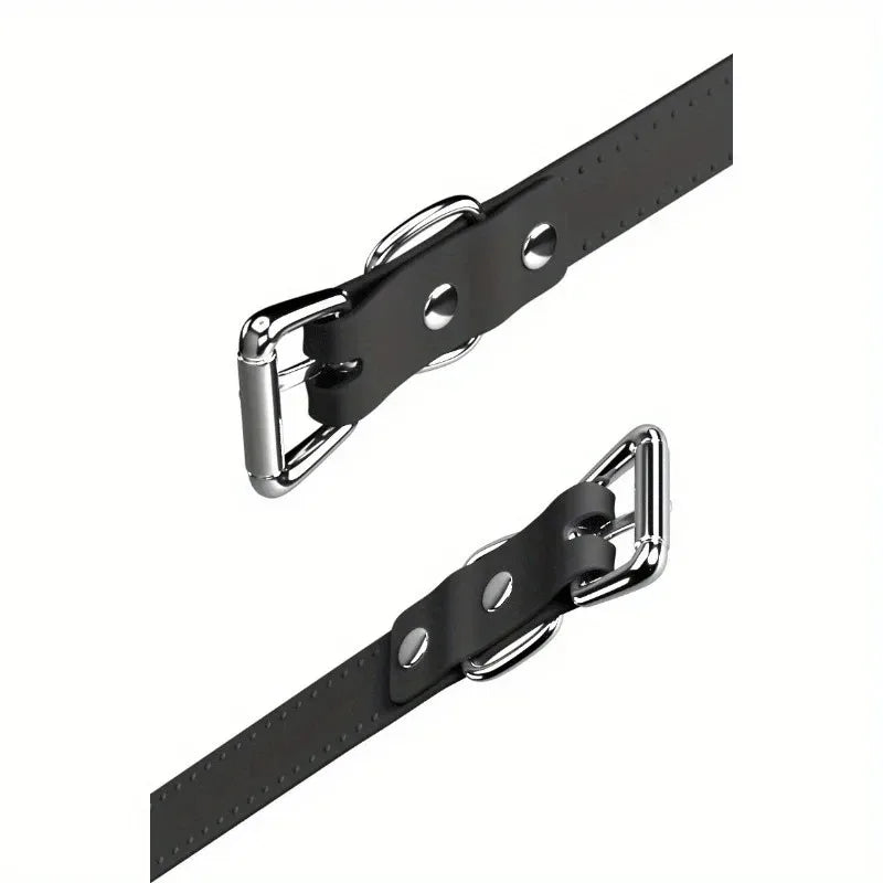 BDSM Silikon-Knebelkugel, Atmungsaktives Hohldesign mit Verstellbarem Riemen, Klein Mittel Groß für Anfänger-Training