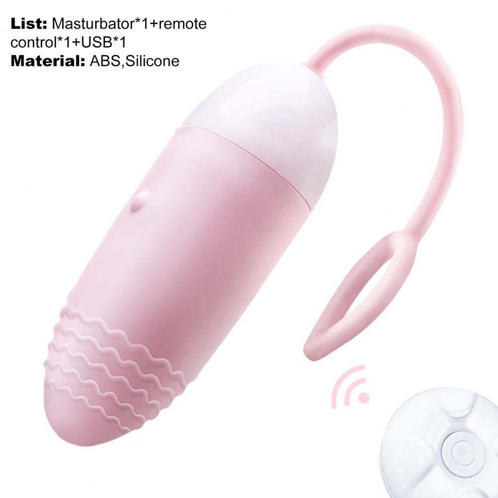 Œuf masturbateur avec 10 modes, vibration, télécommande sans fil