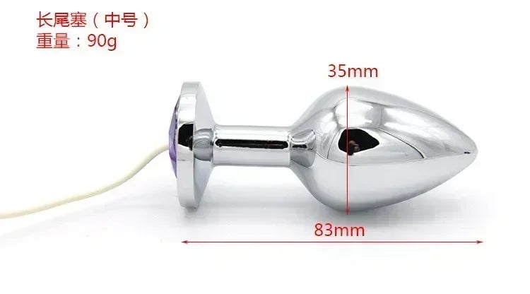 Sex Toys for Men Masturbation Novelty Electric Shock Butt Plug Anal Toys Penis Stimulation Pulse Orgasm Medical Theme Toys