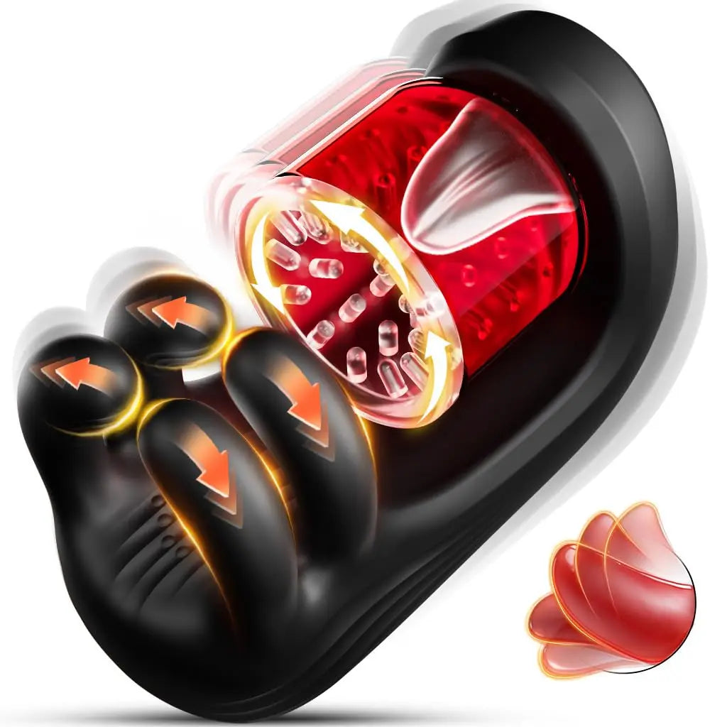 Sex Toys for Men - Male Masturbator Penis Training Vibrator with App Control Vibrating Sex Toy Stroker Glans Trainer Stimulator
