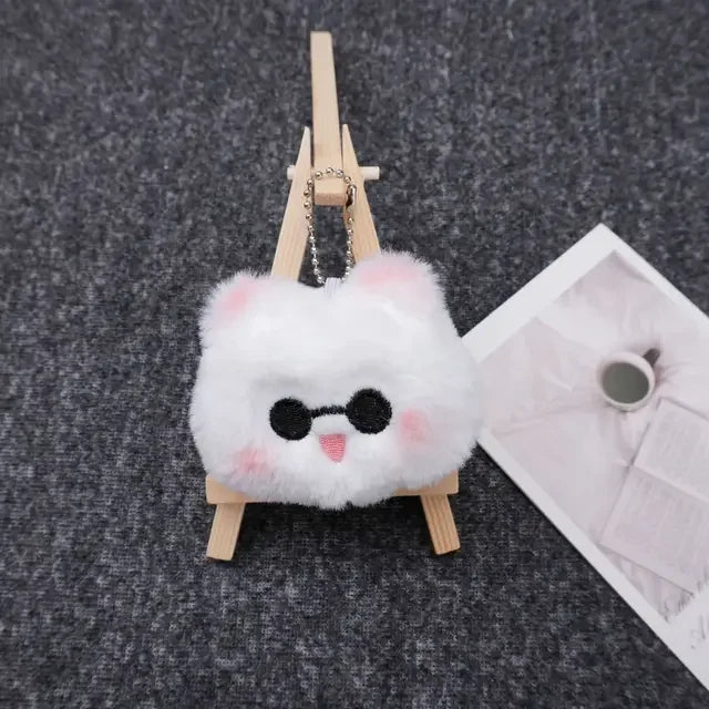 Schlüsselanhänger Geto Suguru und Satoru Gojo Plüsch Cosplay Puppe Anhänger Schlüsselanhänger Paar Zubehör Schlüsselanhänger Fans Geschenk