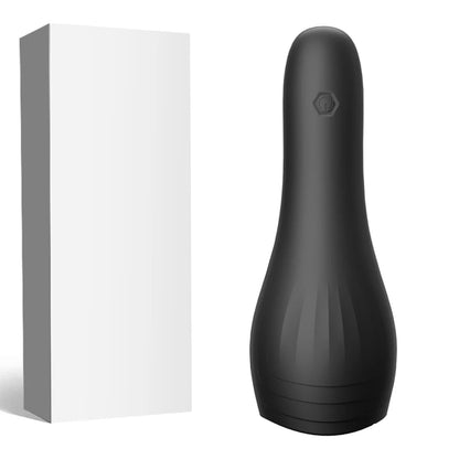 Rechargeable Penis Massager for Men with 10 Vibrating Modes, Male Masturbator, Delay Lasting Glans Trainer, Men's Glans Vibrator