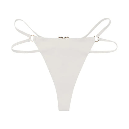 Eisen Ring Sexy Frauen G String Slip Eis Seide Höschen Mädchen Unterwäsche Tanga Unterhose Nahtlose Dessous Plus Größe S-XL