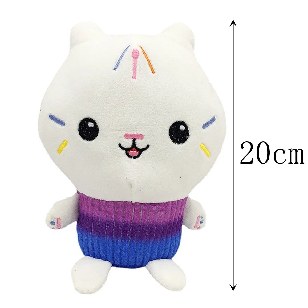 Neues Gabbys Puppenhaus Plüschtier Mercat Cartoon Kuscheltiere Lächelnde Katze Auto Katze Umarmung Gaby Girl Geburtstagsgeschenk!