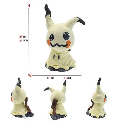 Mimikyu Plüschtiere zum Sammeln, weiche Plüschtiere, Cos Mimikyu Stofftier, niedliche Cartoon-Charakter-Puppen, All-Star-Kollektion, Geschenke