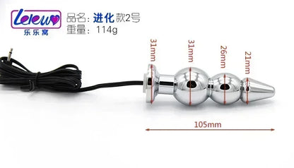 Sex Toys for Men Masturbation Novelty Electric Shock Butt Plug Anal Toys Penis Stimulation Pulse Orgasm Medical Theme Toys