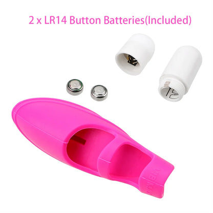 Finger Sleeve Vibrator G Spot Clitoris Stimulator