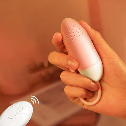 Œuf masturbateur avec 10 modes, vibration, télécommande sans fil