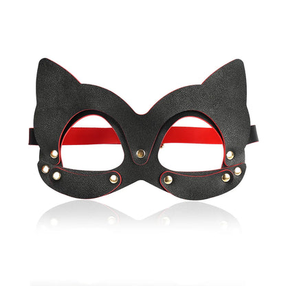 Sklaven-Rollenspiel-Set Leder-Handschellen Fußfesseln Ballknebel Maske Peitsche Halsband Leine Sexspielzeug für Frauen Paare BDSM Bondage-Kit