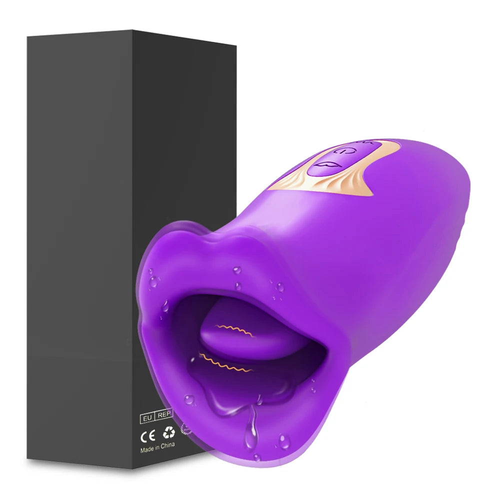 Sexspielzeug G-Punkt-Vibrator für Frauen Klitoris-Stimulator Dildo-Vibrator Zunge lecken Vagina Vibration Masturbator Spielzeug für Erwachsene ab 18 Jahren