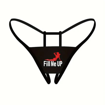 Sexy Slogan Print Lingerie for Women