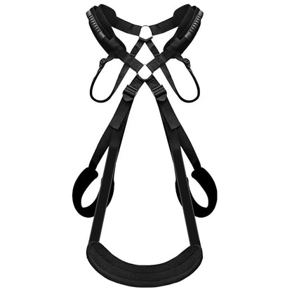 BDSM Sexschaukel-Set mit Bondage-Liebesschlingen für Paare, verstellbarer Riemen, Sexspielzeug für Erwachsene, weiche Plüschpolsterung, Matte, Sex-Fesseln-Spielzeug