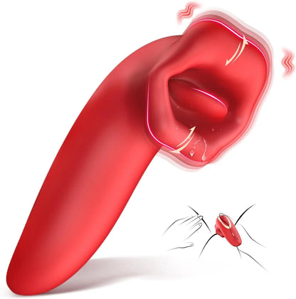 Sexspielzeug G-Punkt-Vibrator für Frauen Klitoris-Stimulator Dildo-Vibrator Zunge lecken Vagina Vibration Masturbator Spielzeug für Erwachsene ab 18 Jahren