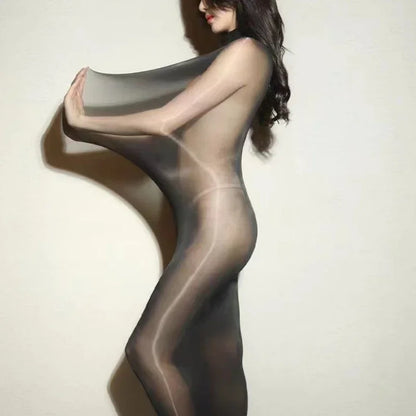 BDSM Dessous sexy, transparente Körpers trümpfe/Sack/schiere Umhüllung, elastische Bodysuit Body stocking Bondage, Sexspielzeug für Paare