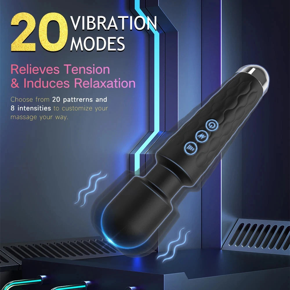 AV Vibrator für Frauen Klitoris Stimulator Massagegerät Weibliche Vagina G-punkt Dildos Vibrierender Zauberstab Sex Spielzeug für Erwachsene 18 +