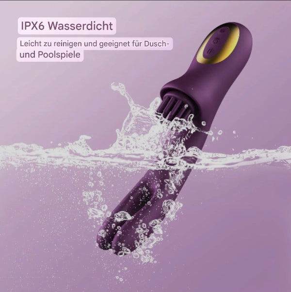 Elatia™ Deer Rabbit Vibrator – Dual-Action G-Spot &amp; Clitoris Stimulator